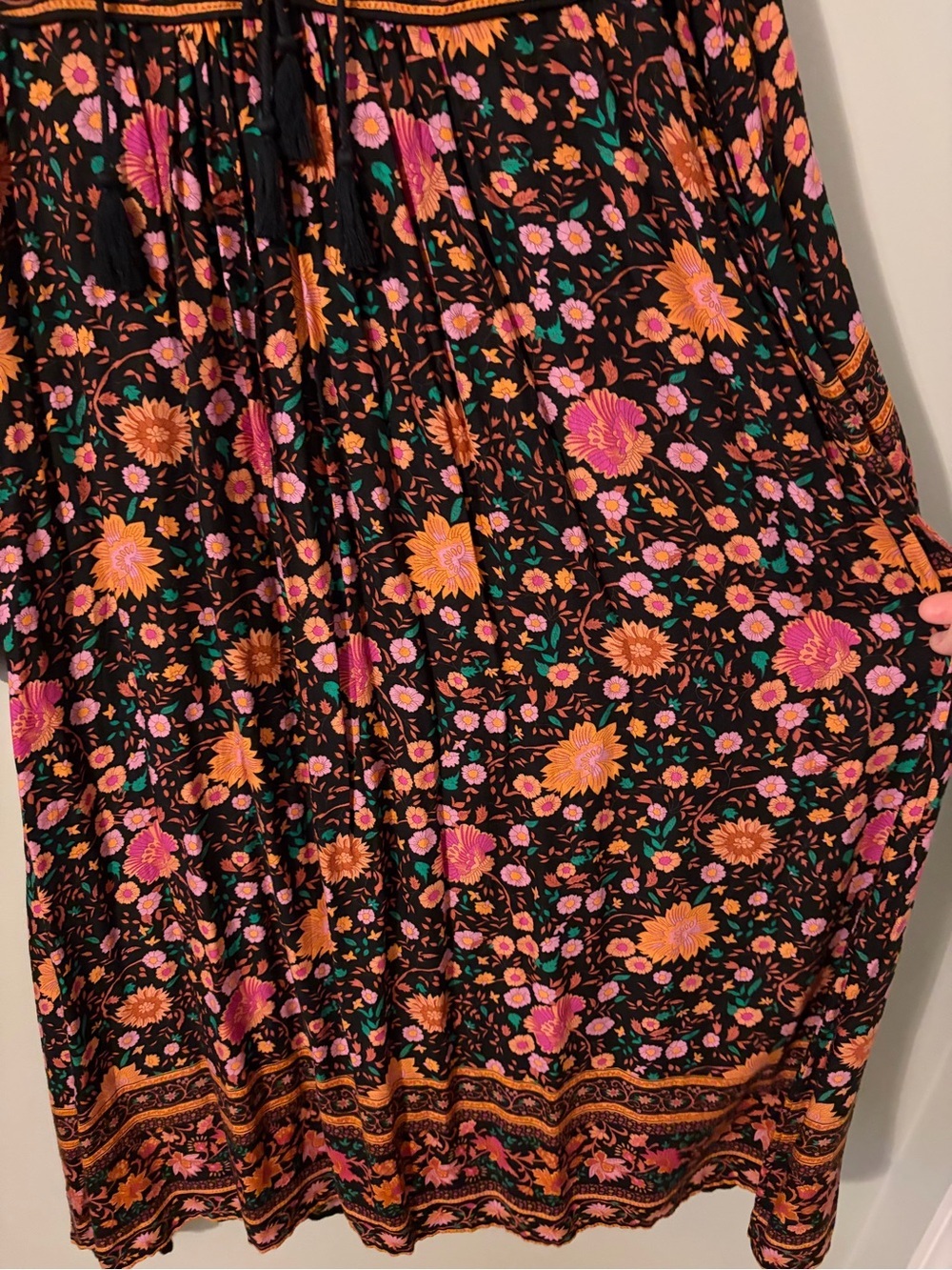 Spell winter garden folk dress midi small - Picture 6 of 9